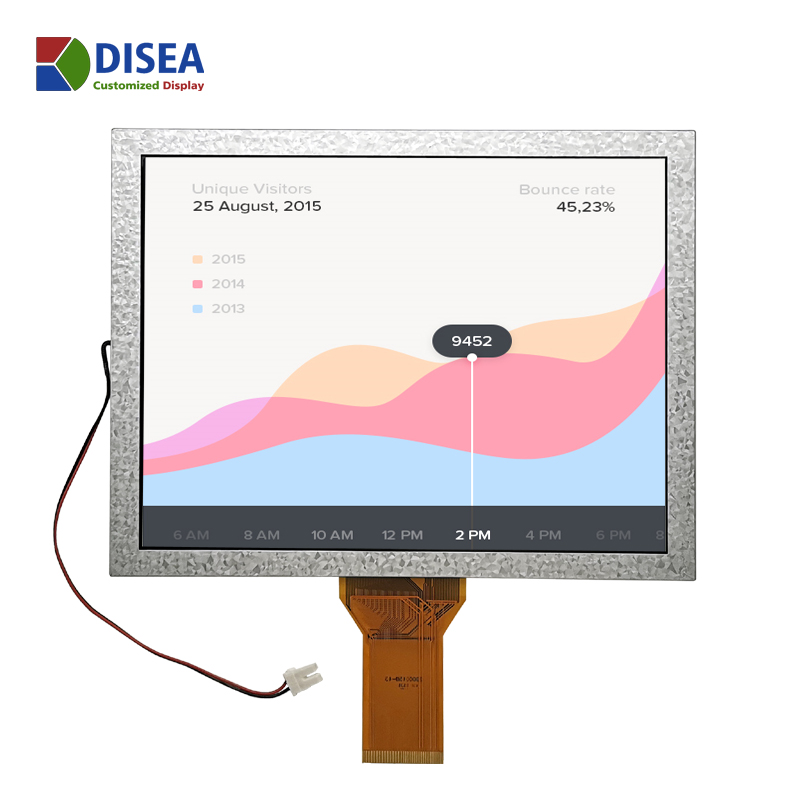 DISEA 8 inch custom lcd display1.01