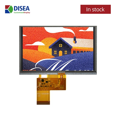 5.0 inch 800x480 IPS TFT LCD display with ST7265 Drive IC and