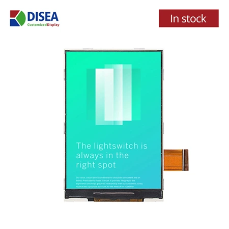 3.5'' Sunlight-Readable IPS TFT LCD Display | 320x480 3.5'' Sunlight-Readable IPS TFT LCD Display | 320x480