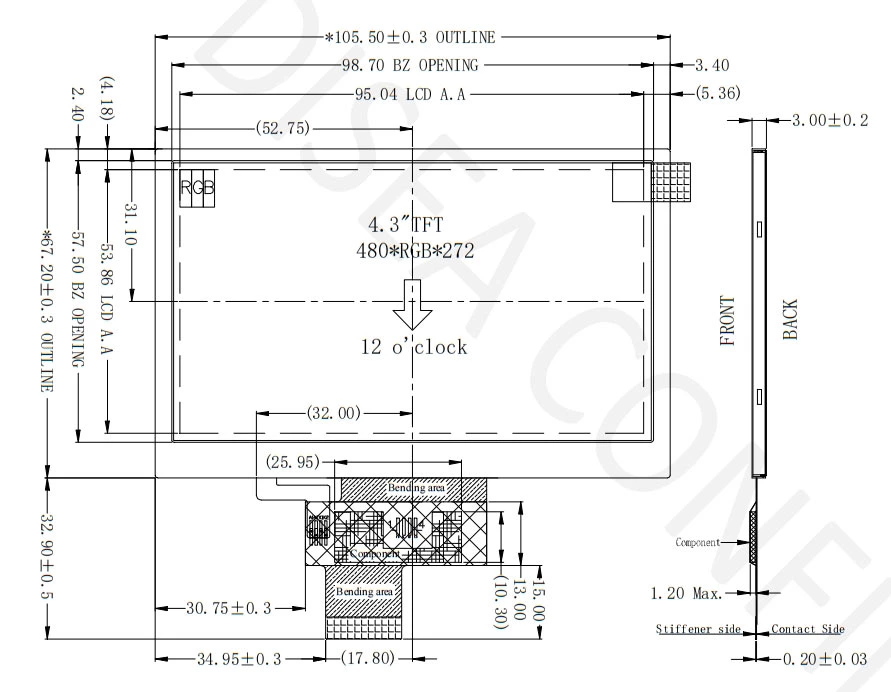 DS-T043QPH-62