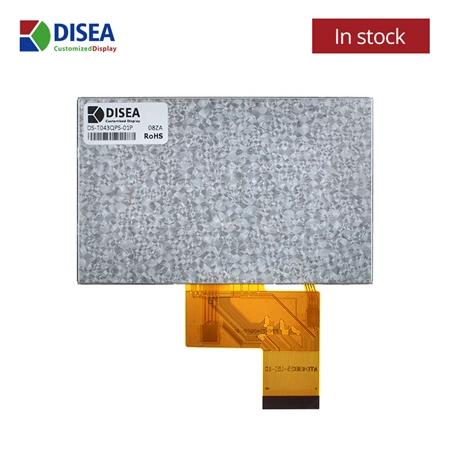 4.3 inch 480x272 TFT-LCD Display Module with Resistive touch