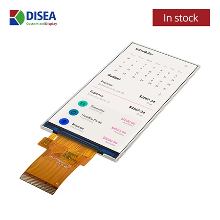 3.6 inch 240x480 Bar Type IPS Sunlight Readable tft lcd display DS