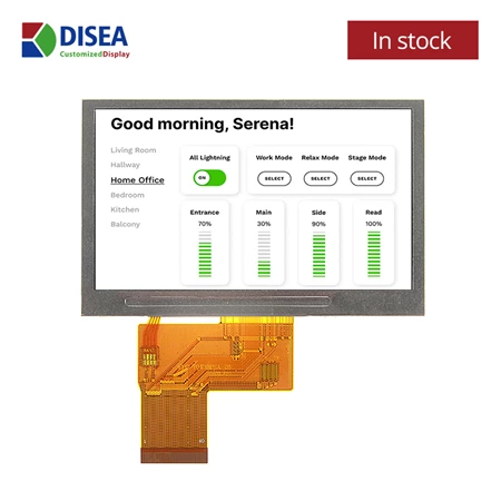 4.3 inch 480x272 ips tft lcd screen DS-T043BPSA-01 - DISEA